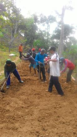 PKT Dusun Mojo Pembuatan Jalan Baru