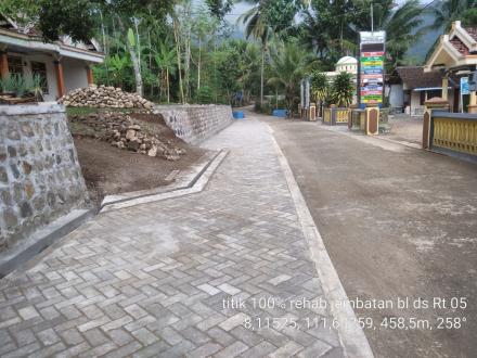 Pembangunan Paving Jalan RT 5